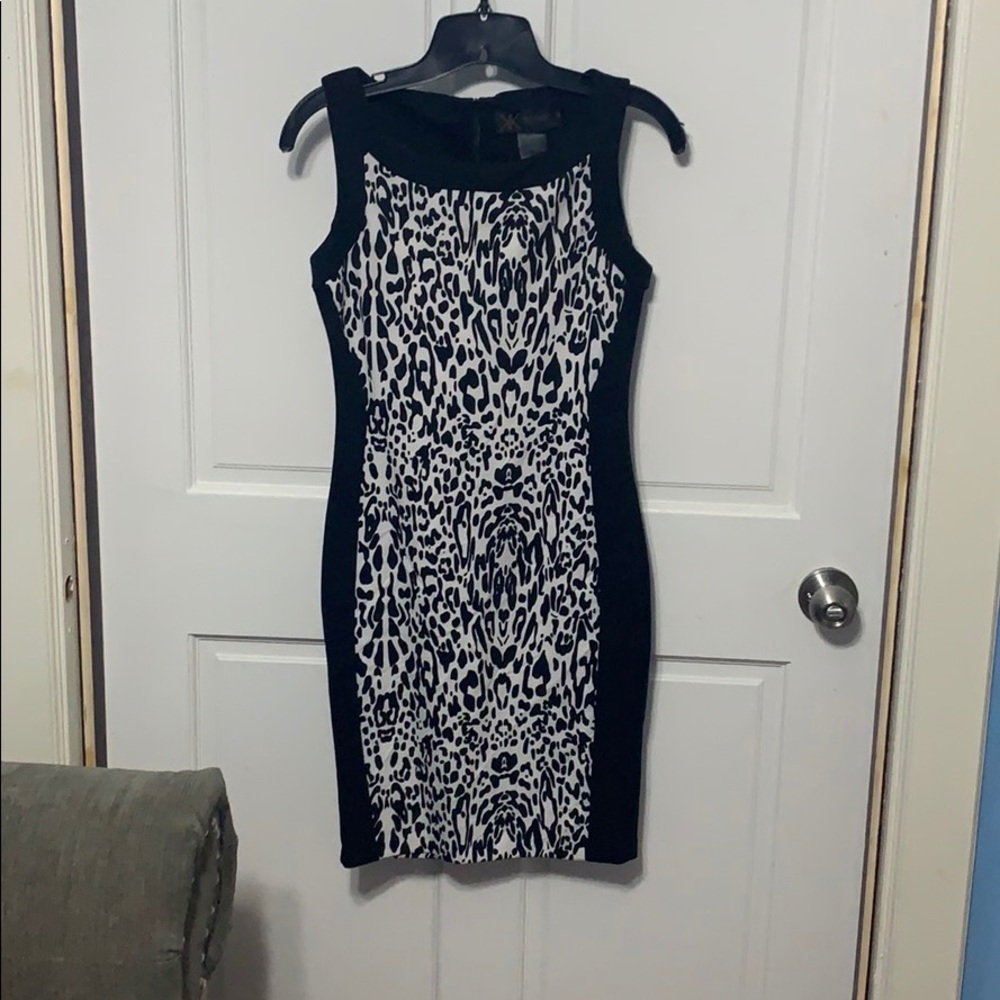 Cheetah print dress